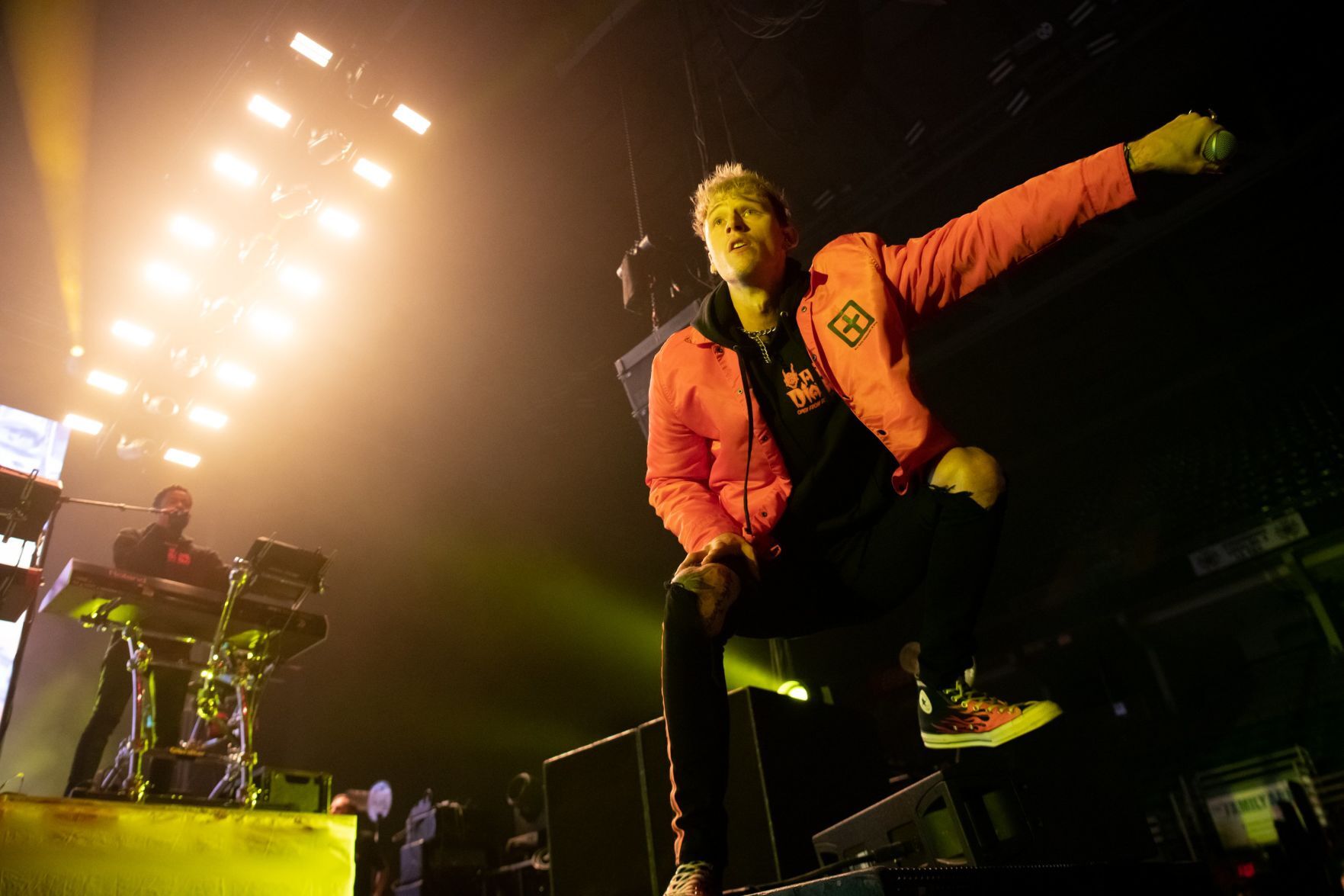 Young Thug and Machine Gun Kelly at Family Arena